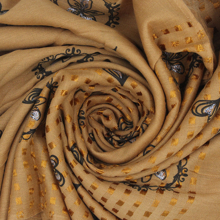 Elsa Turkish Linen HIjab - Orange