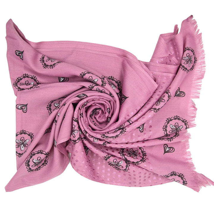 Elsa Turkish Linen HIjab - Pink