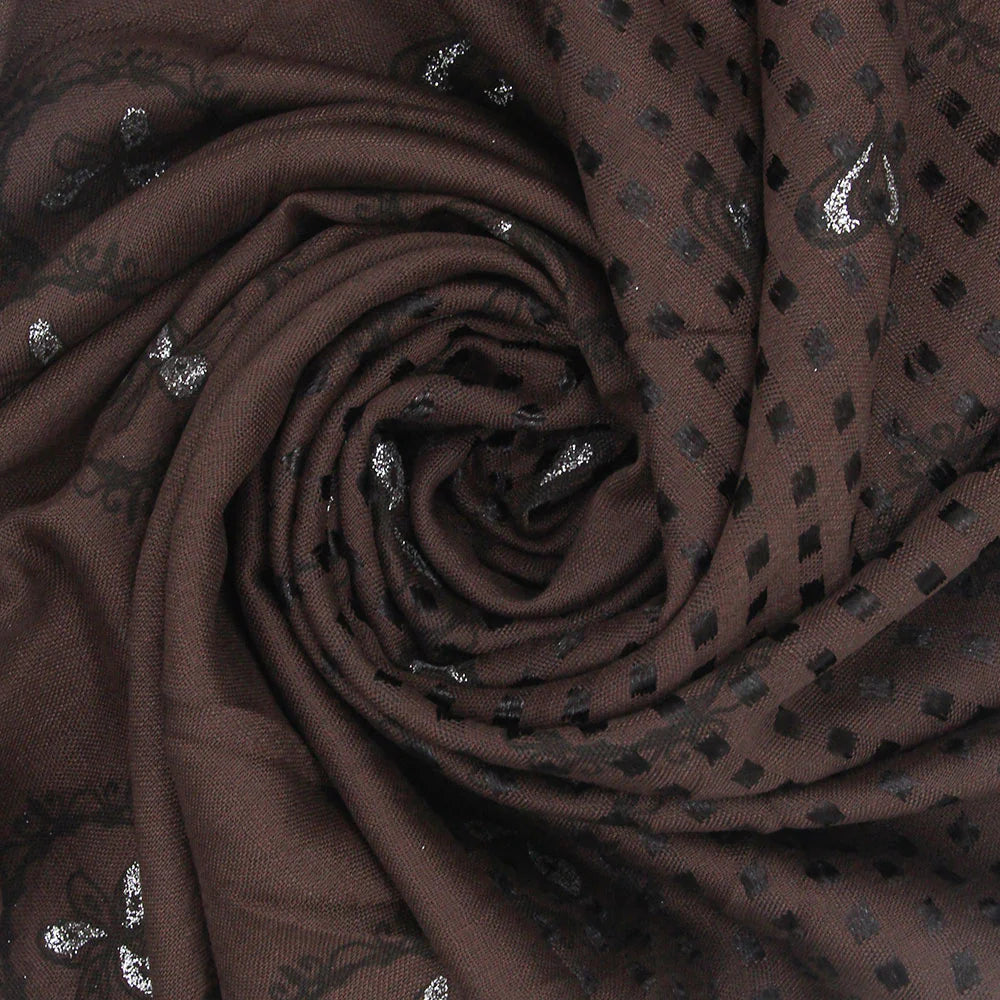 Elsa Turkish Linen HIjab - Brown