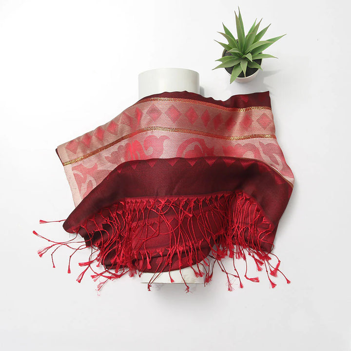 HAREEM SILK HIJAB - Marron