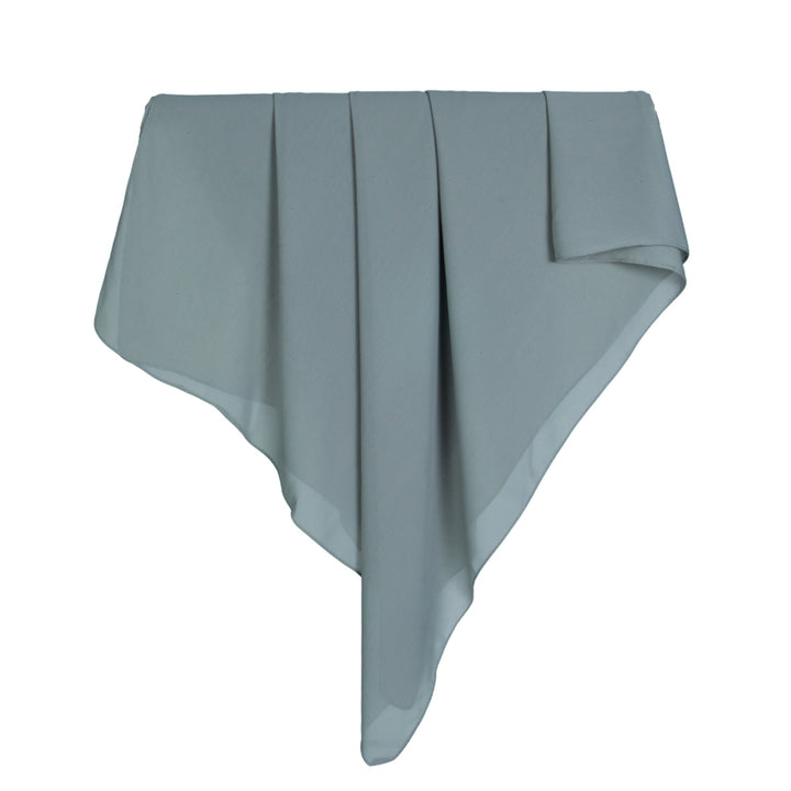 Crinkle Chiffon-Pista Green