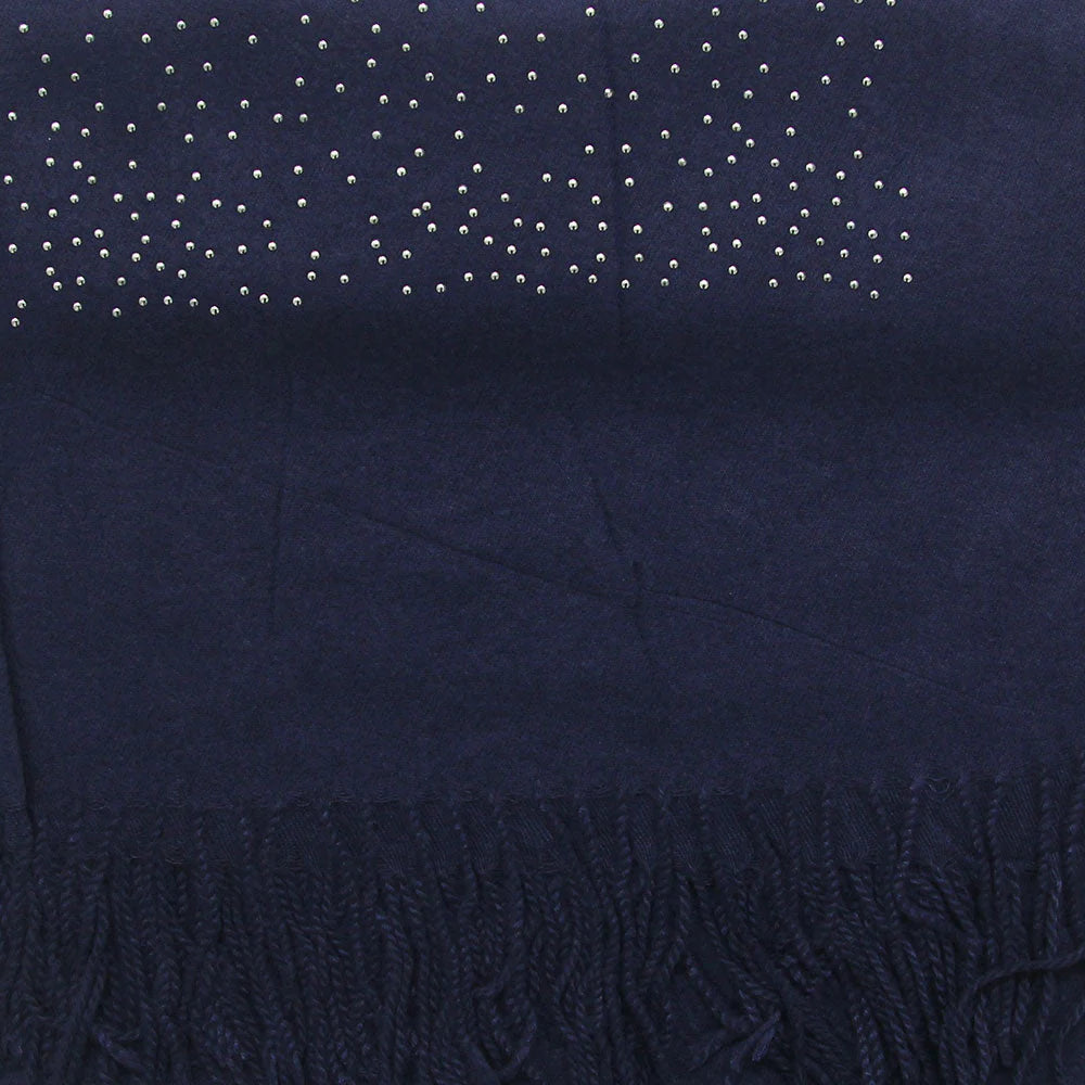 Sehar Wool Hijab - Navy Blue