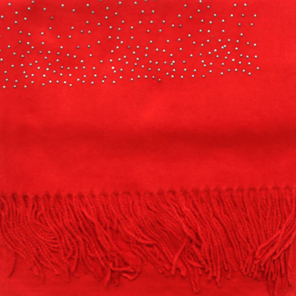 Sehar Wool Hijab -Red