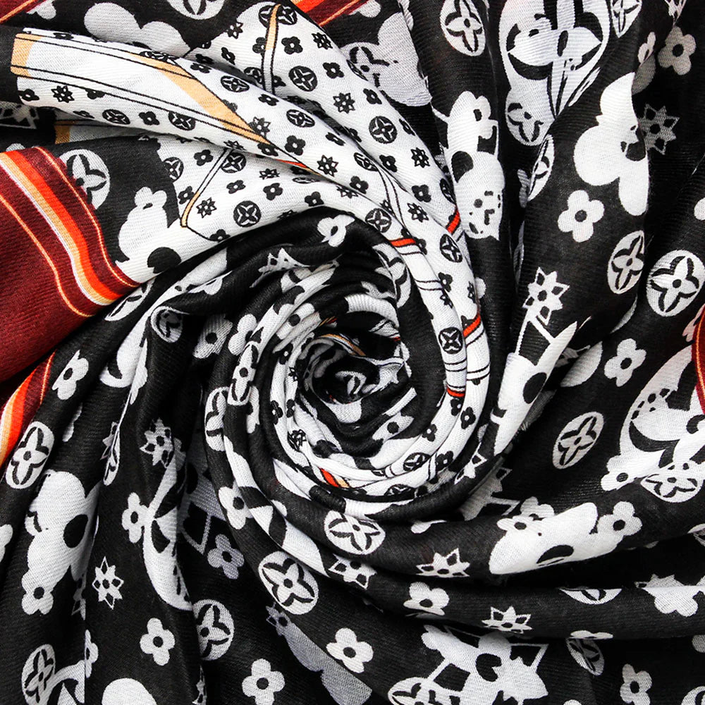 Nabiha Lawn Hijab - Maroon