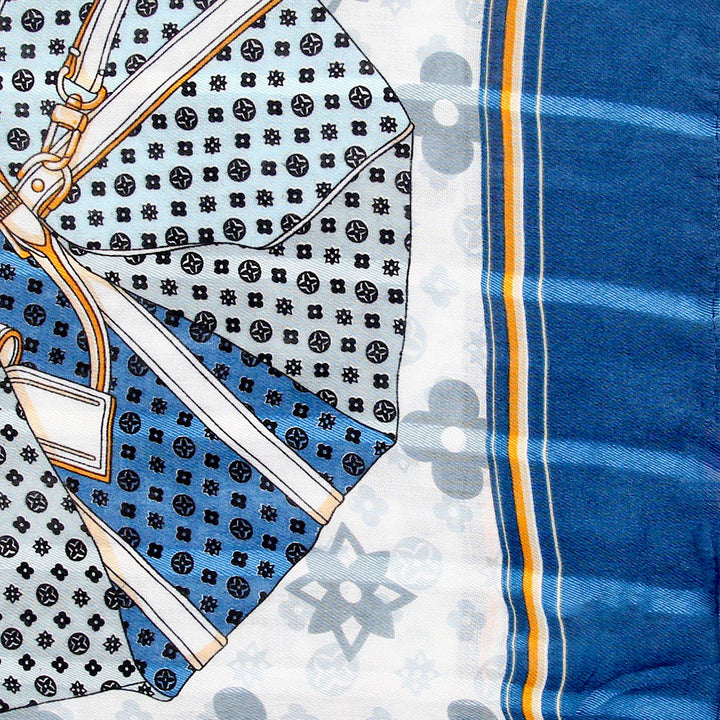 Nabiha Lawn Hijab - Blue