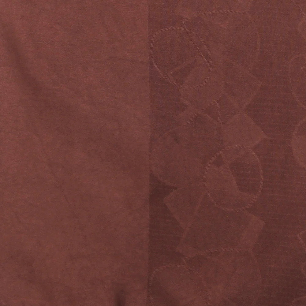 Ubah Printed Hijab - Dark Brown