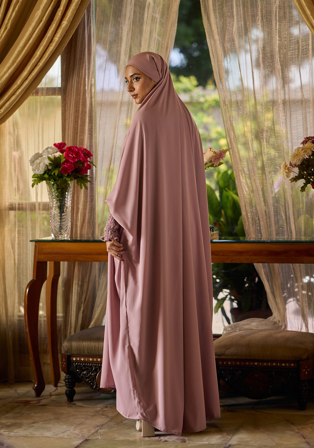 Saudi Jilbab - Pink