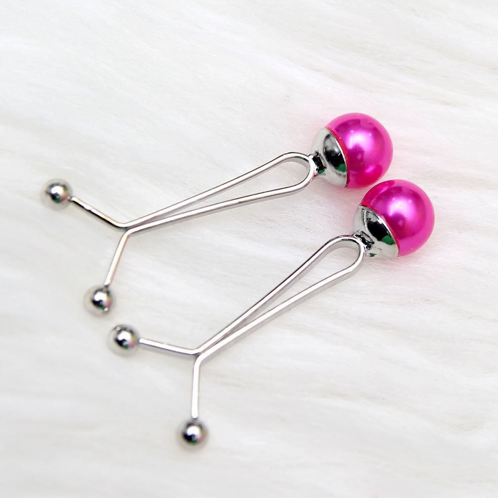 pink Scarf pin Z-6