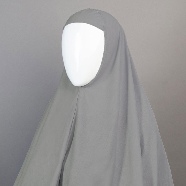 Makhna Hijab - Light Grey