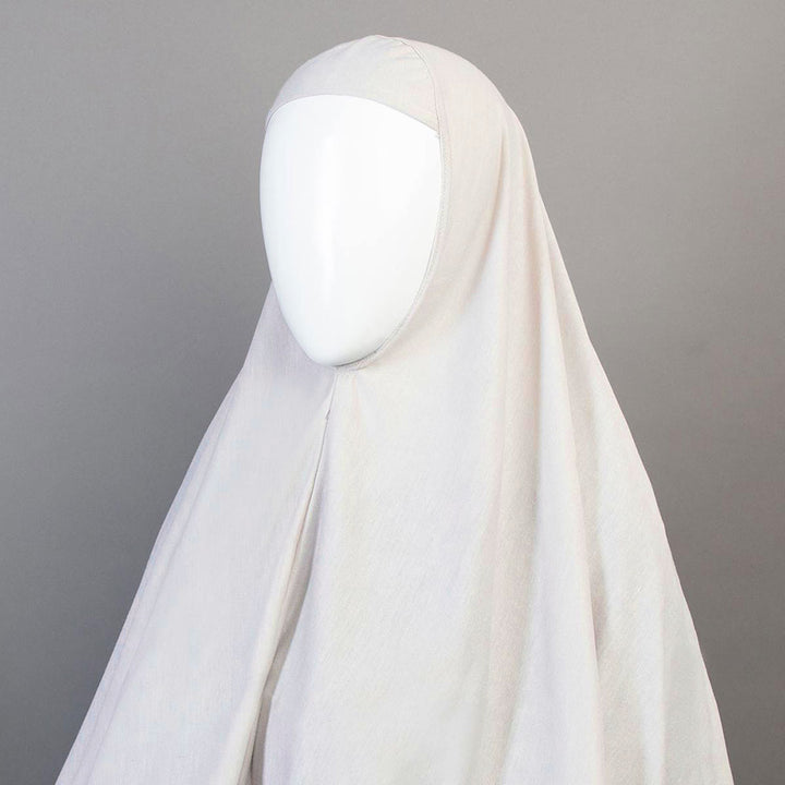 Makhna Hijab - White