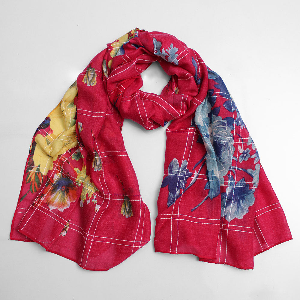 Mahnoor Hijab - shocking pink