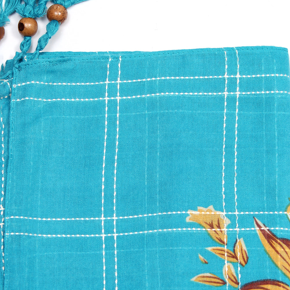 Esha Lawn Hijab - Blue