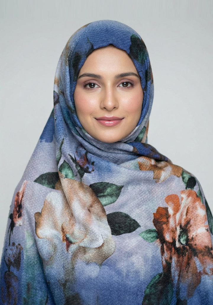 Khanifa Hijab - Blue