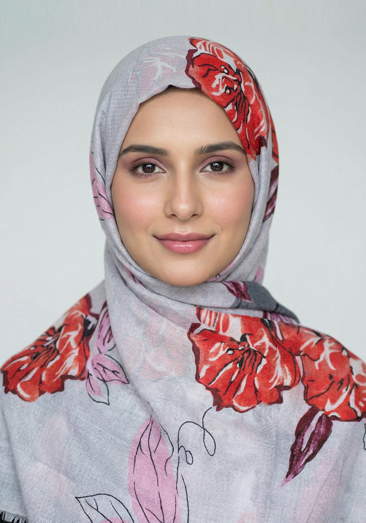 Khanifa Hijab - Charcole