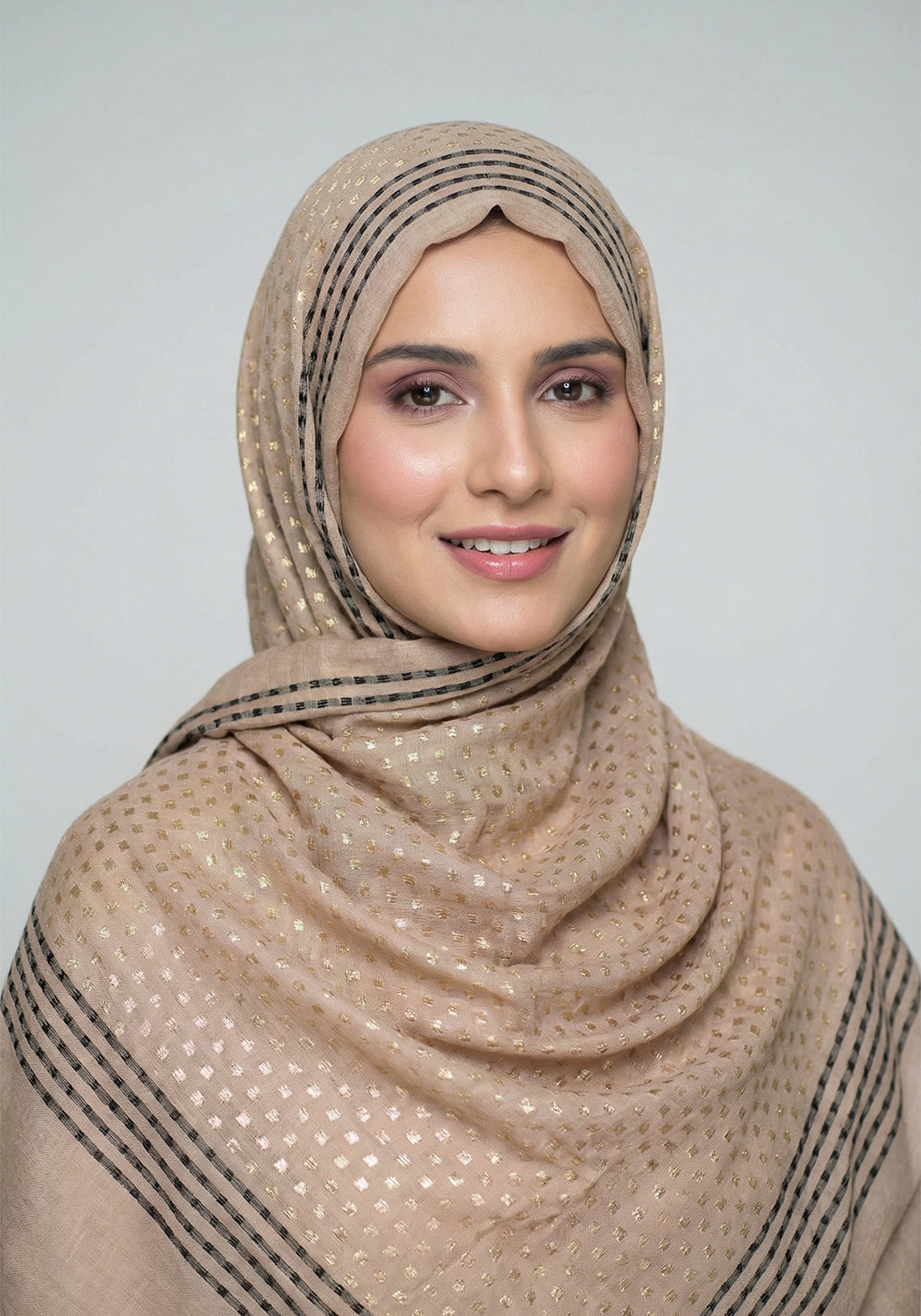 Reeham Hijab - Cream - Hijabi.pk