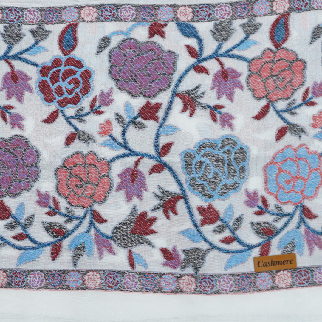 Sapphire Kani Pashmina Hijab - White