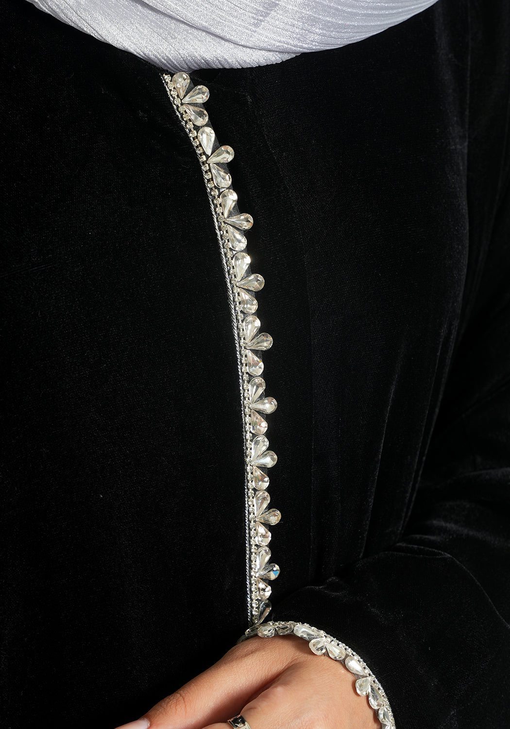 Velvet Abaya - Black