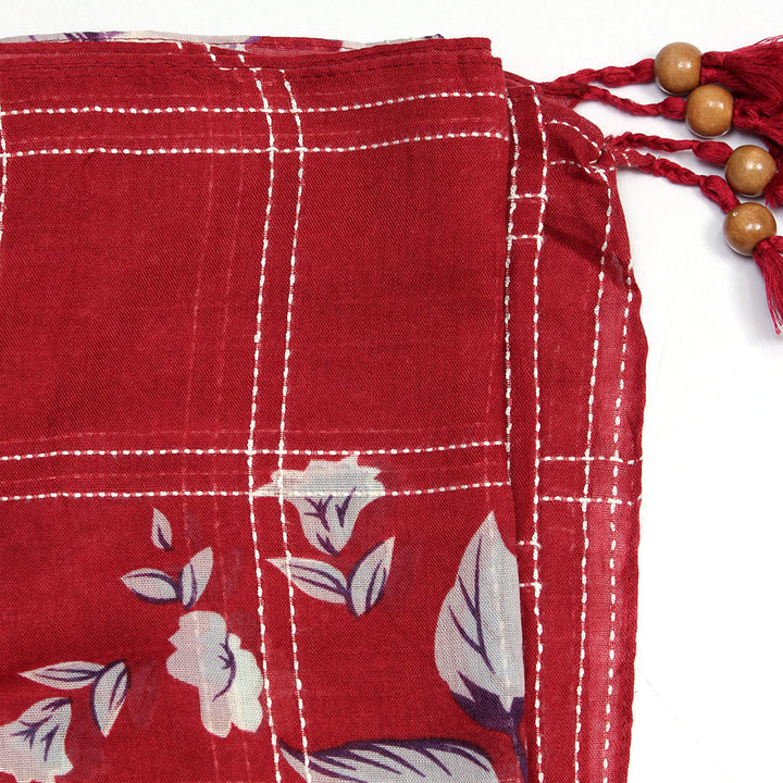 Esha Lawn Hijab - Maroon