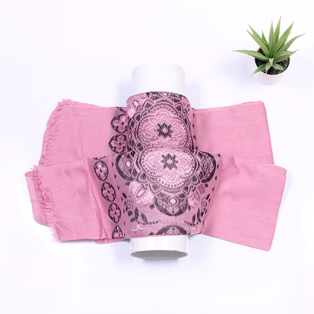 Humna Lawn Hijab - Pink