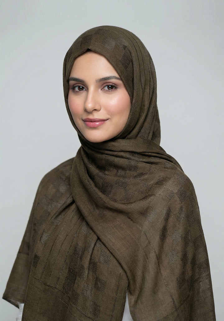 Wardah Cotton Hijab - Green