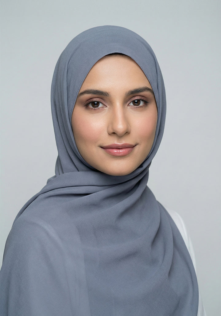 Turkish Chiffon-Grey