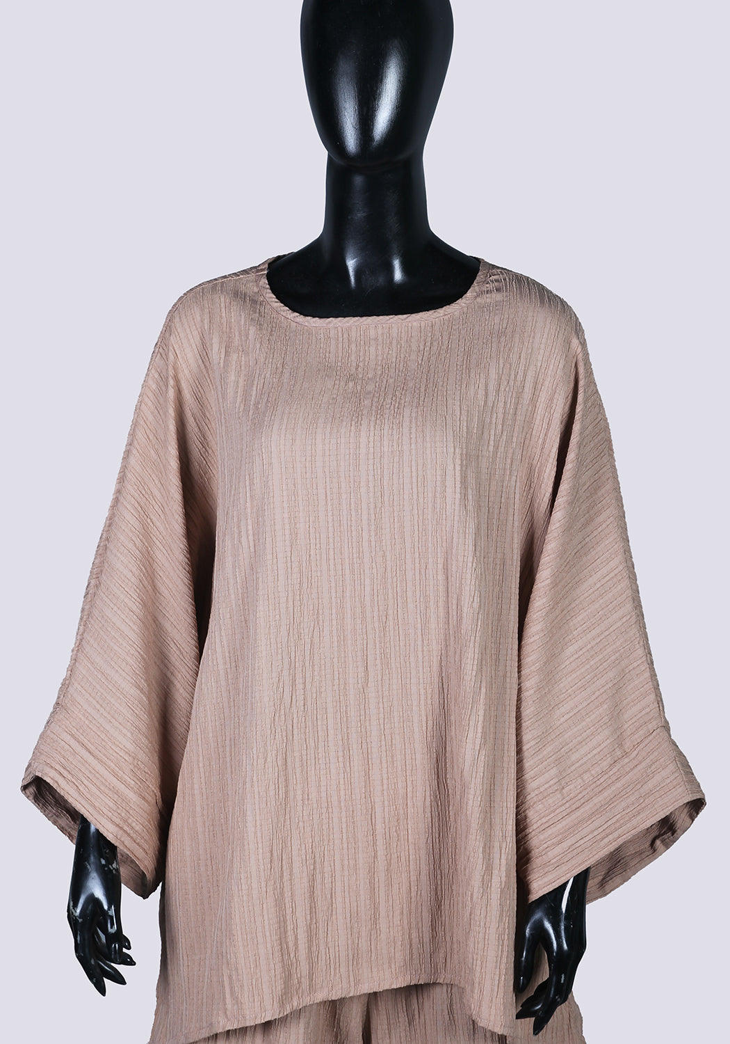 Beige Textured Co-Ord Set