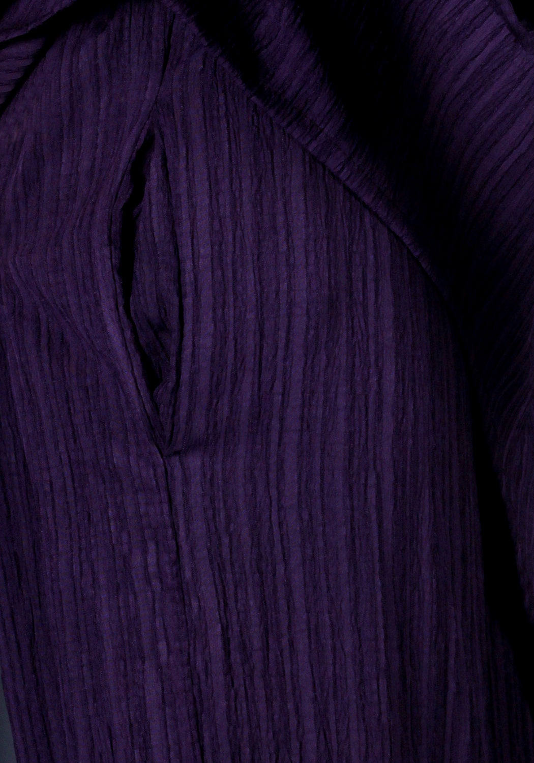 Purple Textured Co-Ord Set