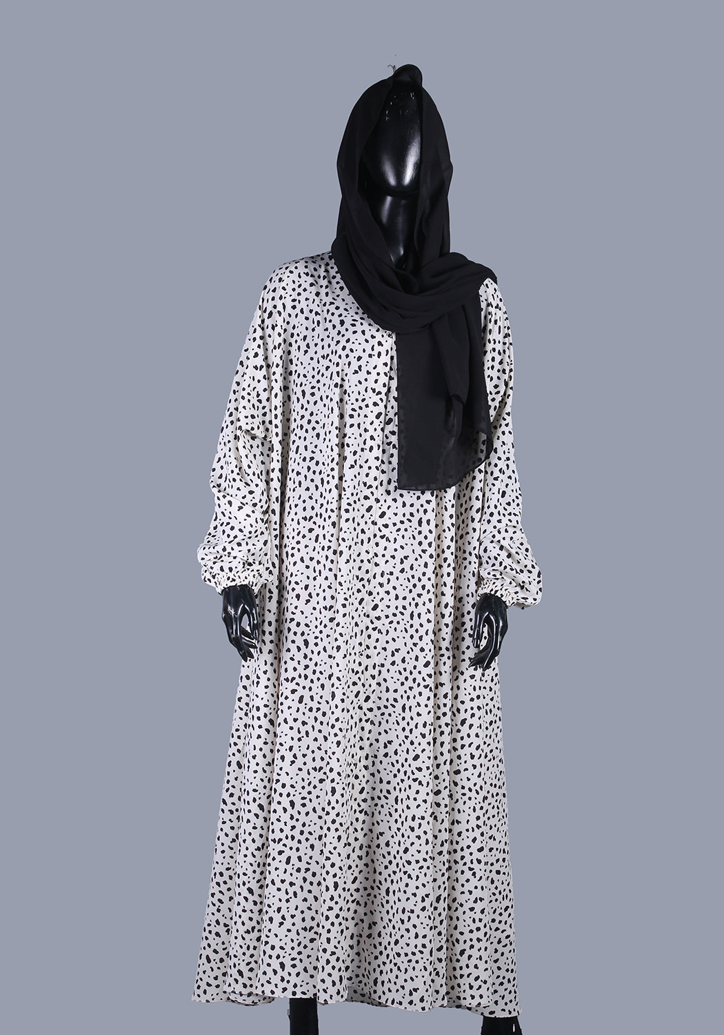 Cheetah Print Abaya