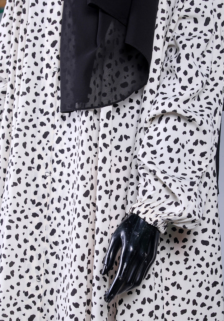 Cheetah Print Abaya