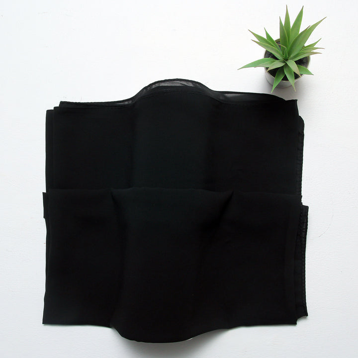 Turkish Chiffon-Black