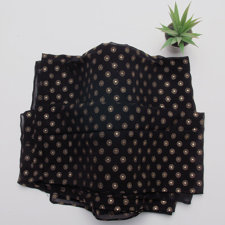 Chiffon Due Drop-Black