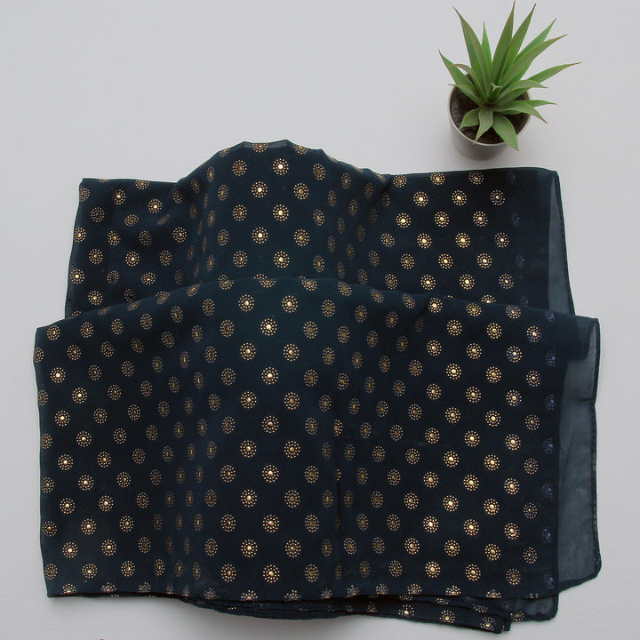 Chiffon Due Drop-Teal