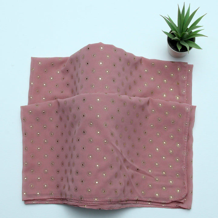 Chiffon Due Drop-Light Pink