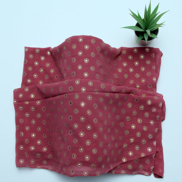 Chiffon Due Drop-Tea Pink