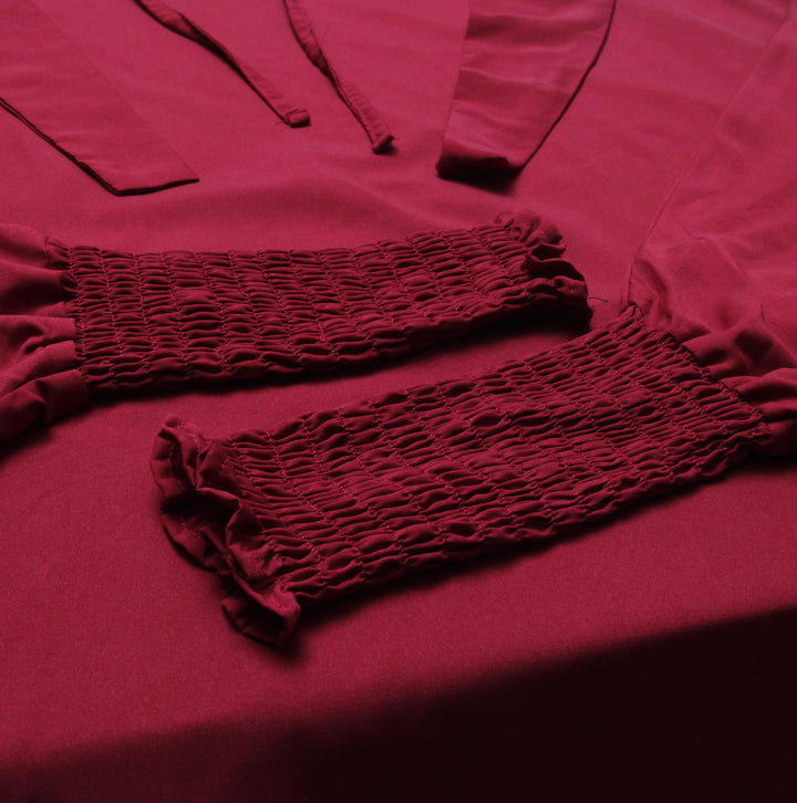 Saudi Jilbab - Maroon