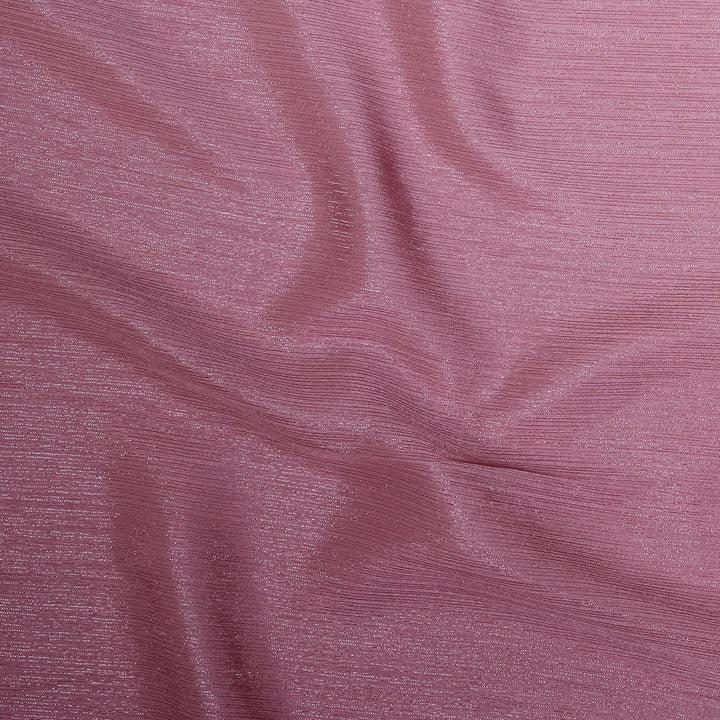 Metallic Chiffon-Light Pink