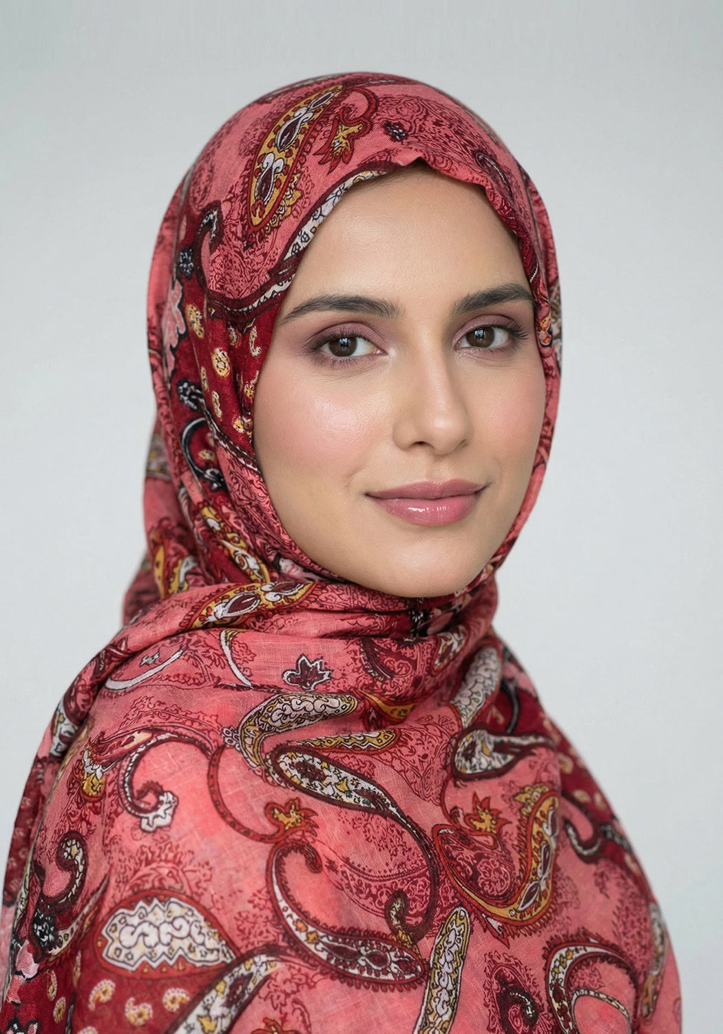 Manoush Lawn Hijab - pink