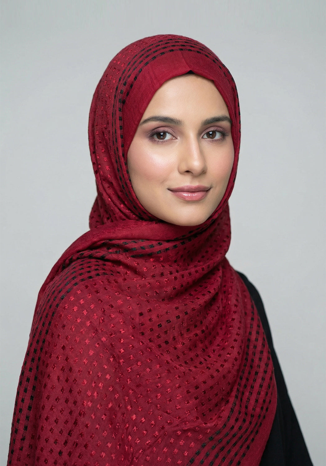 Reeham Hijab  - Maroon