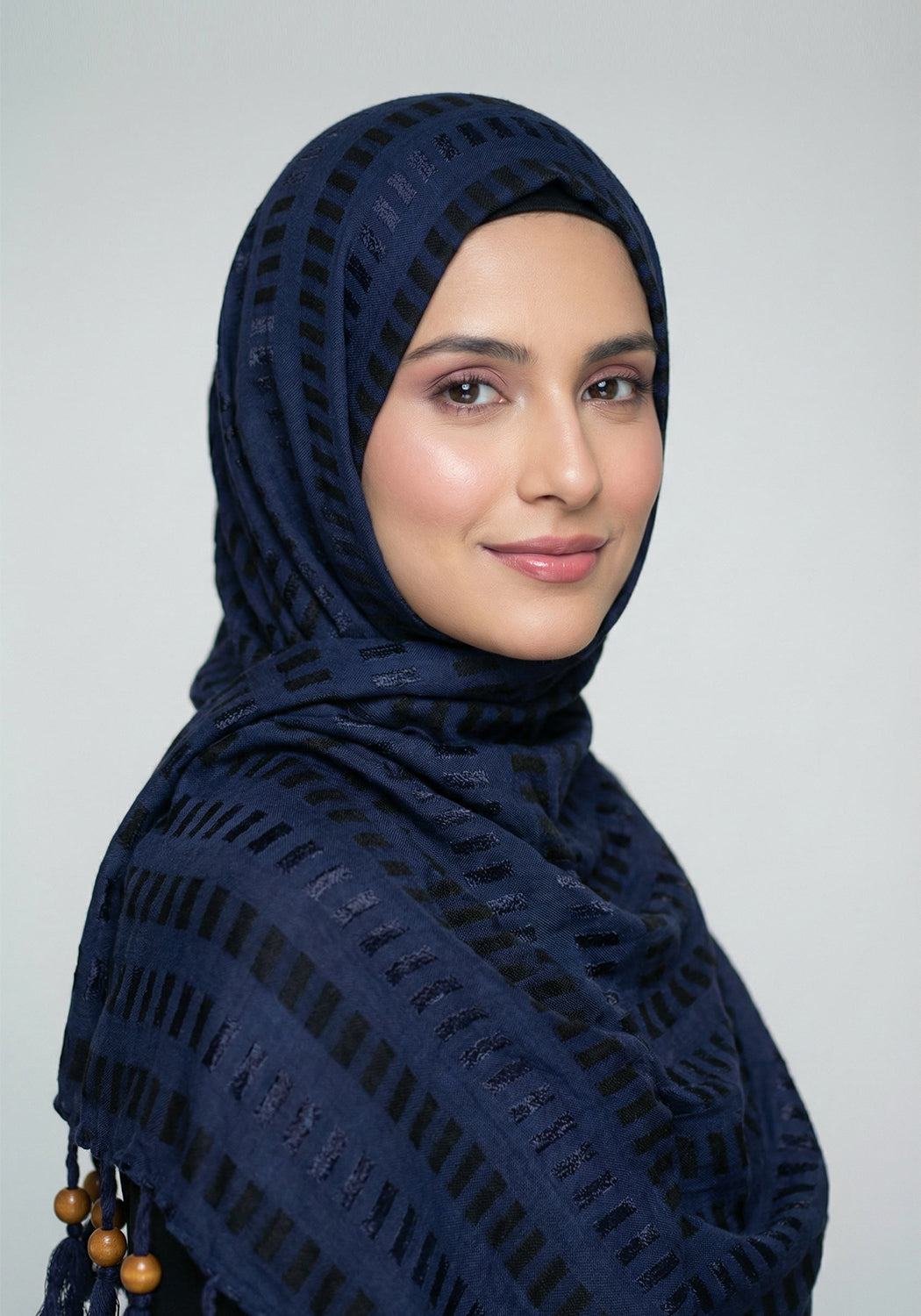 Tanvi Hijab - Navy Blue