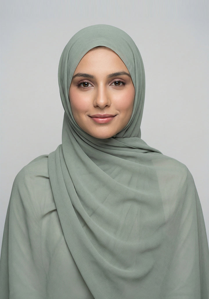 Turkish Chiffon-Pista Green