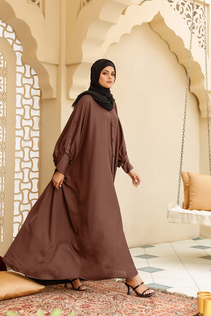 Serene Abaya - Brown