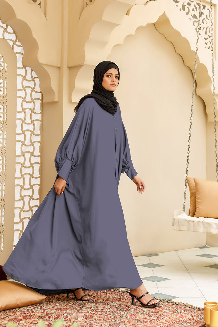 Serene Abaya - Charcoal