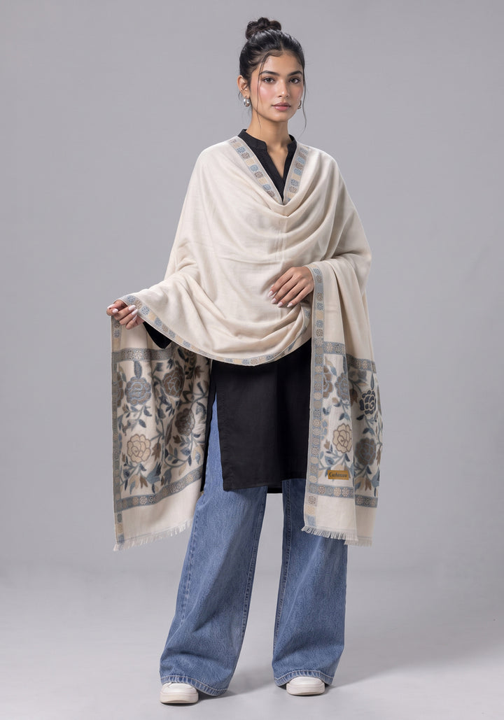 Sapphire Kani Pashmina Hijab - Beige