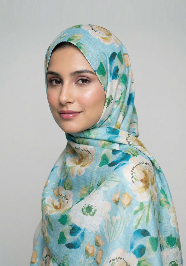 Tehsina Hijab - Sea Green