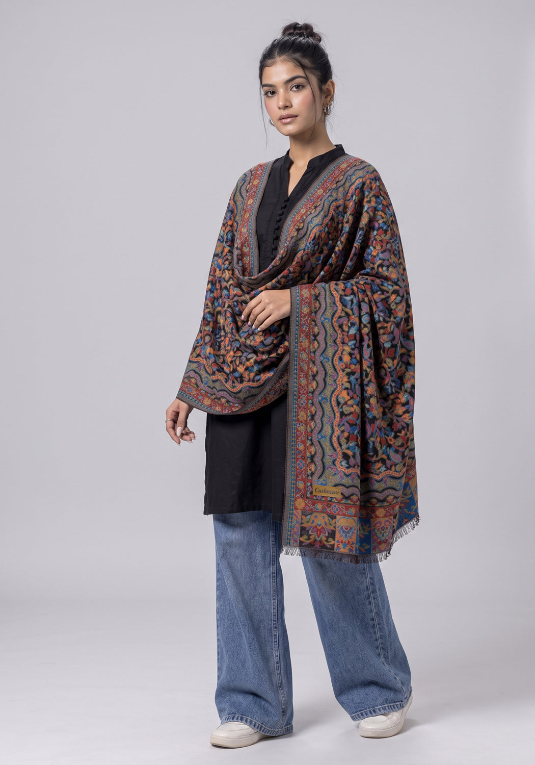 Saya Kani Pashmina Hijab - Multi Color