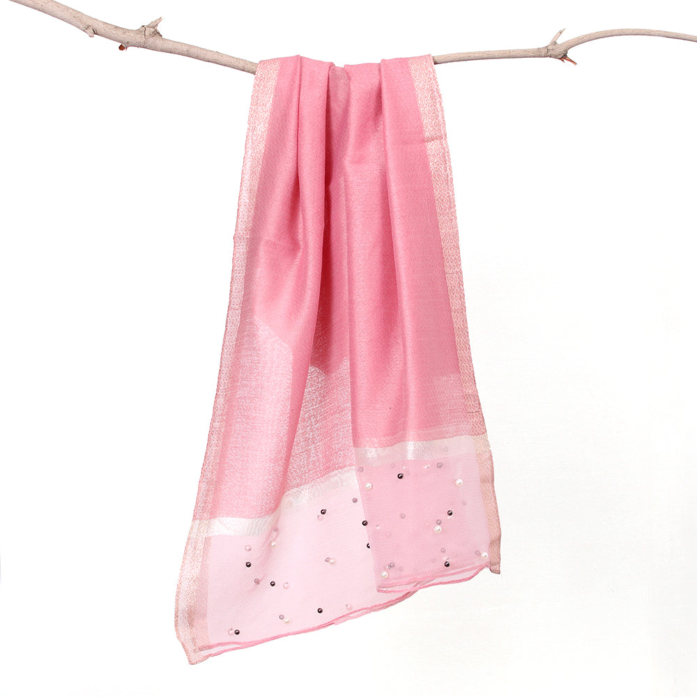 Organza Pearl T-Pink