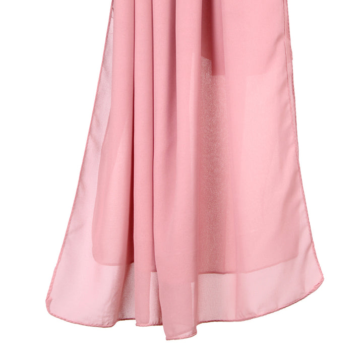 Solid Chiffon T-Pink