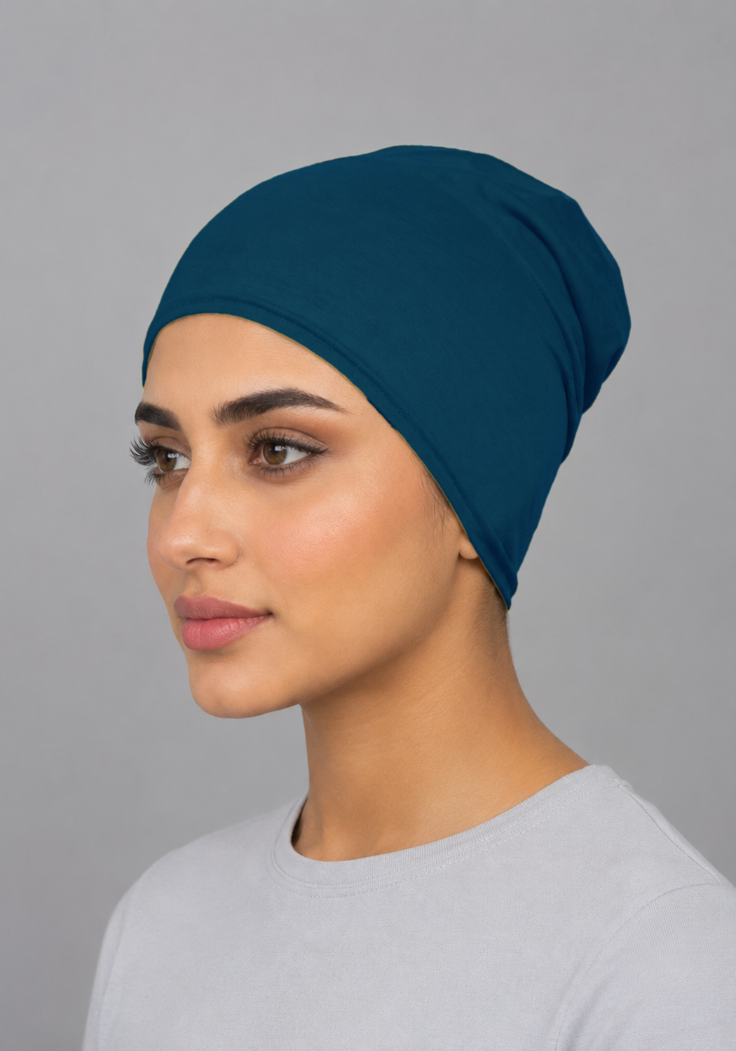 Tube Hijab Cap - Teal