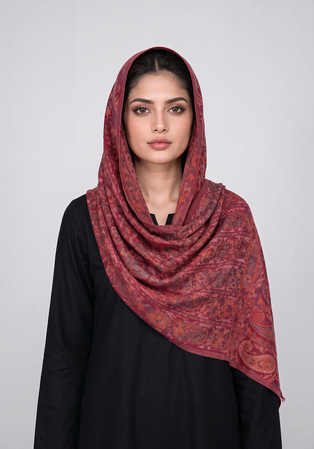 Breeze Kani Pashmina Hijab - Magenta