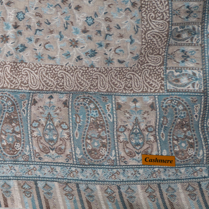 Warda Kani Pashmina Hijab - Light Brown